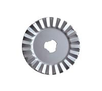 Couteaux de rechange dentelés 45 mm en argent