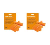 Fiskars Lame de Rechange Originales pour massicots, 2 unités, Coupe Droite, Orange, 1003868 (Lot de 2)