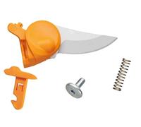 Fiskars Lame de Rechange pour Sécateur à Lame Franche X-series L P941 (1057174), Ressort et vis inclus, Lame en acier inoxydable, 1064259, Orange/Argent