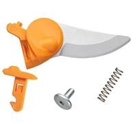 Fiskars Lame de Rechange pour Sécateur à Lame Franche X-series L P961 (1057175), Ressort et vis inclus, Lame en acier inoxydable, 1064258, Orange/Argent