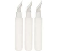 Fiskars Lames de rechange Fingertip Art Knife 3 x 5 mm 3 pièces Argent G