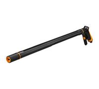 Fiskars Lance d'Arrosage à 2 Jets, Tête de buse pivotante SoftGrip, contrôle du débit avec Gâchette à l'avant, Taille universelle, longueur : 64 cm, 340 g, noir/orange, 1065489