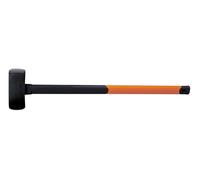 Fiskars Masse forgée 3 kg, Avec pare-faux coup, Tête en acier au carbone/Manche trimatière, Noir/Orange, L, 1001619