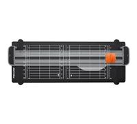 Fiskars Massicot SureCut A5 Recyclé, Lame en acier inoxydable, Écologique, 1004723, Noir
