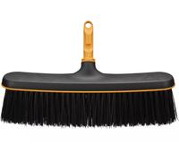 Fiskars Balai pour terrasses OneClick 34,3 cm poils souples Noir/Orange 1080700