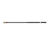 Fiskars Manche télescopique OneClick M – 119–179 cm, SoftGrip, aluminium Noir/Orange