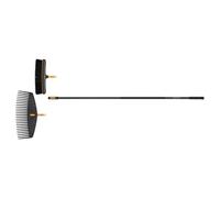 Fiskars OneClick Broom + Leaf Rake Set