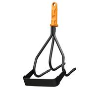 Fiskars OneClick Sarcloir, Accessoire Multifonction pour l'Entretien des Plates-Bandes, Changement Facile en Un Clic, Lame en Acier Trempé, Noir/Orange, 1080685