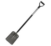 Fiskars Pelle, Largeur: 23,5 cm, Longueur: 132 cm, Manche et tête en acier, Noir/Gris, Ergonomic, 1001579