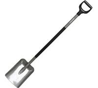 Fiskars pelle, largeur : 23 cm, longueur : 131,7 cm, SoftGrip, acier au bore de haute qualité, gris/noir, Ergonomic, 1066712