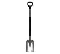 Fiskars Pelle, largeur : 23 cm, longueur : 131,7 cm, SoftGrip, Acier au bore de qualité supérieure, gris/noir, Ergonomic, 1066712