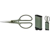 Fiskars Sécateur avec Support, Urban Plant Care, Pour des Coupes Fines sur les Plantes d'Intérieur et Fleurs, Longueur Totale 18,8 cm, Acier Inoxydable/Plastique, Vert Foncé/Noir, 1075316