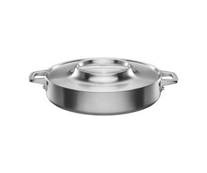 Fiskars Plaque à four Norden Steel 2023 en acier inoxydable Ø28cm