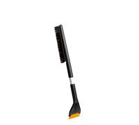 Fiskars Plus Car Snow Brush & Ice Scraper Short, Noir, Orange