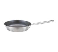 Fiskars Poêle, Diamètre 24 cm, Poêle Anti-adhésive, Convient pour toutes les Cuisinières, Inox recyclé, All Steel,