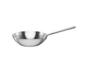 Fiskars Poêle wok Norden Steel en acier inoxydable non revêtu Ø28cm