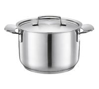 Fiskars Fait-tout, 3 l, non revêtue, Convient pour tous types de Cuisinières, Inox recyclé, All Steel, Argenté, 1064751