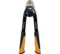 Fiskars Coupe-boulons PowerGear 1027213, 36 cm, Jusqu'à 30% de puissance en plus, Noir/Orange
