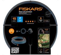 Fiskars Premium Garden Hose (13 Mm) 1/2 15 M - Set 1027678