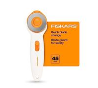 Fiskars Premium Stick Cutter rotatif Blanc 45 mm