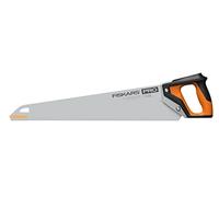 Fiskars Pro Scie égoïne pour Bois Tendre, Longueur de Lame : 55 cm, 11 TPI, Noir/Orange, PowerTooth, 1062918