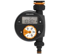 Fiskars Programmateur 1 sortie – Écran LCD – Taille universelle – Noir/Orange