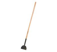 Fiskars Racloir à glace, Largeur 17,5 cm, Tête en acier au bore/Manche en bois, Noir, 1001639