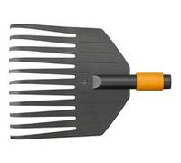 Fiskars - Râteau à feuilles - QuikFit - 41 cm - Petit Noir, Orange G