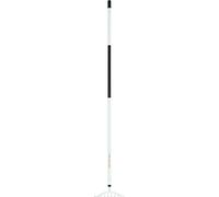 Fiskars Râteau à massifs et rosiers, 10 dents, Largeur: 25 cm, Dents en acier carbone/Manche en aluminium, Noir/Blanc, Light, 1019607