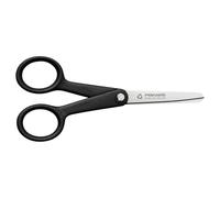 Fiskars ReNew Ciseaux de loisirs, Longueur : 12,9 cm, Inox recyclé/plastique recyclé, Functional Form, Noir, 1074542