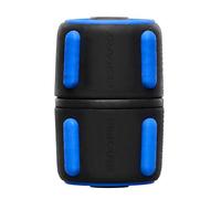 Fiskars Réparateur de Tuyau, avec Points de contact SoftGrip et Système de Code Couleur, Taille universelle, Ø 1,3-1,5 cm (1/2-5/8''), 17 g, Noir/Bleu, 1027064