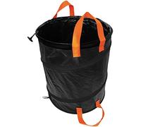 Fiskars Sac à végétaux Solid PopUp 56 L pliable Noir/Orange avec poignées (1015646)