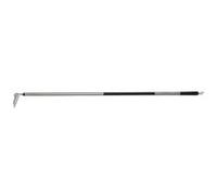 Fiskars Binette, Longueur: 155 cm, Largeur: 18,5 cm, Tête en acier/Manche en aluminium, Noir/Gris, Ergonomic, 1000675