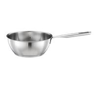 Fiskars Sauteuse, Ø 20 cm/ 2 L, Poêle non revêtue, Convient pour toutes les Cuisinières, Inox recyclé, All Steel, Argenté, 1064748