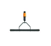 Fiskars Scarificateur manuel, Tête d'outil QuikFit, Largeur: 37 cm, Noir/Orange, QuikFit, 1000655
