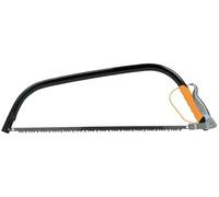 Fiskars Scie à bûches pour bois vert, Lame fixe, Longueur: 62 cm (21"), Protège-lame en plastique inclus, Acier, Noir/Orange, SW30, 1001621