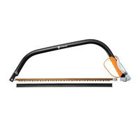 Fiskars Scie à bûches pour bois vert, Lame fixe, Longueur: 70 cm (24"), Protège-lame en plastique inclus, Acier, Noir/Orange, SW31, 1000615