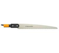 Fiskars – Scie droite QuikFit – 52 cm, acier trempé, noir/orange – 1000692