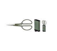 Fiskars Sécateur avec Support, Urban Plant Care, Pour des Coupes Fines sur les Plantes d'Intérieur et Fleurs, Longueur Totale 18,8 cm, Acier Inoxydable/Plastique, Vert Foncé/Noir, 1075316