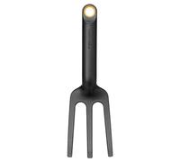 Fiskars Serfouette à 3 Dents, Longueur : 28 cm, Plastique Renforcé de Fibres de Verre, Noir/Orange, Solid, 1072103
