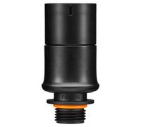 Fiskars Kit Adaptateur pour un Arrosage de précision, pour le raccordement de pistolets (têtes) d'arrosage avec des bases d'arrosage à pique, Comfort, Noir/Orange, 1070579