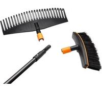 Fiskars Set QuikFit balai à feuilles +, B74928