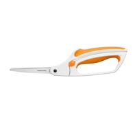 Fiskars Ciseaux à tissu Softgrip Easy Action 26 cm lame acier inoxydable Blanc 1070070