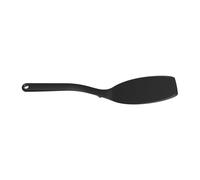 Fiskars Spatule, Extrémité fine et flexible, Idéal pour crêpes et omelettes, Plastique, Longueur: 32 cm, Functional Form, Noir, 1023612