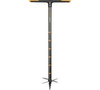 Fiskars Tarière manuelle QuikDrill graduée Noir/Orange Trous jusqu'à 20 cm de diamètre Taille L
