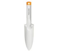 Fiskars Transplantoir, Longueur : 29,1 cm, Blanc/Orange, Plastique renforcé de fibres de verre, Light, 1027033