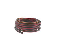 Fiskars Tuyau d'Arrosage M-L, X-series, Tuyau pour Système d'Irrigation, 19mm (3/4"), Longueur : 25m, Raccord Universel, Protégé contre les UV, Résistant au Gel, Résistant à la Torsion, Rouge, 1076047