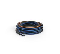 Fiskars Tuyau d'arrosage Solid S 13 mm (1/2") 15 m – Raccord universel, Protégé contre les UV, Bleu