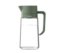 Fiskars Urban Plant Care Arrosoir en Verre, 0,5 L, Design Élégant pour Plantes D'Intérieur, Poignée Ergonomique, Hauteur 19,9 cm, Verre, Vert Olive, 1080775