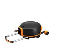 Fiskars Dévidoir de tuyau sur roues X‑Series Waterwheel XL automatique 13 mm 27 m noir/orange